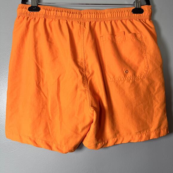 GEORGE Men’s Swim Trunks Lot of 3 Red Orange Blue Mesh Liner size- 2x Lg & 1x Sm - Picture 8 of 9